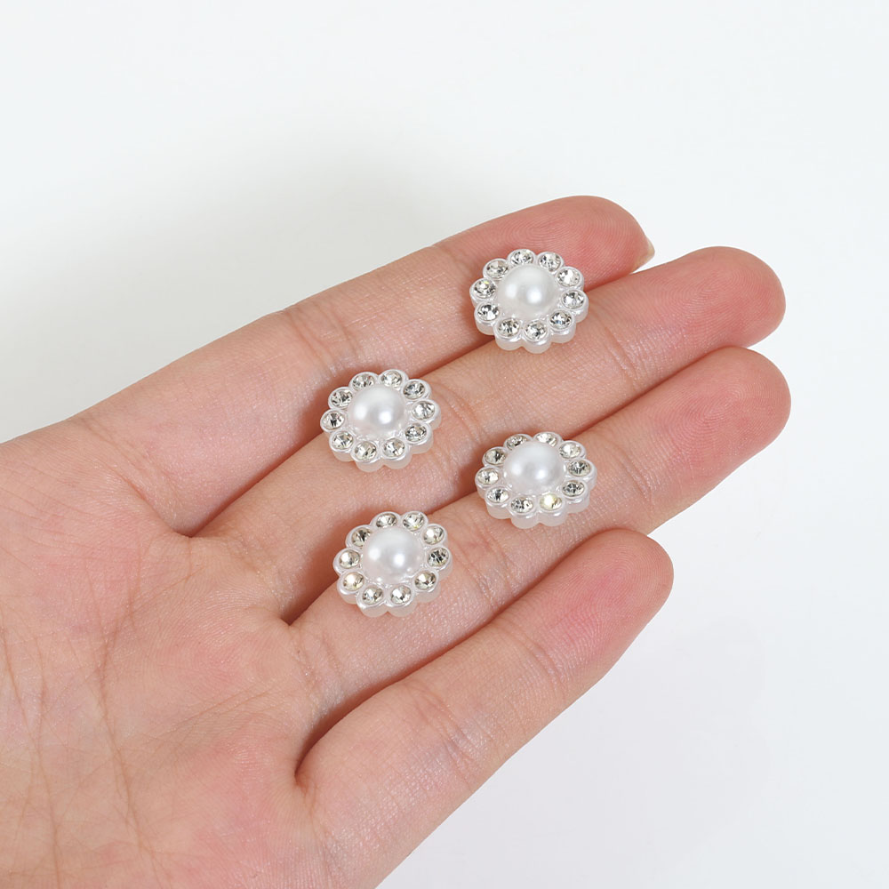 50 Pezzi di Perle Piatte Bianc - Embroidery Simple recensione e prezzo